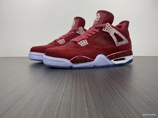Oklahoma Sooners Jordan 4 Retro AJ4-904282 PE 0810